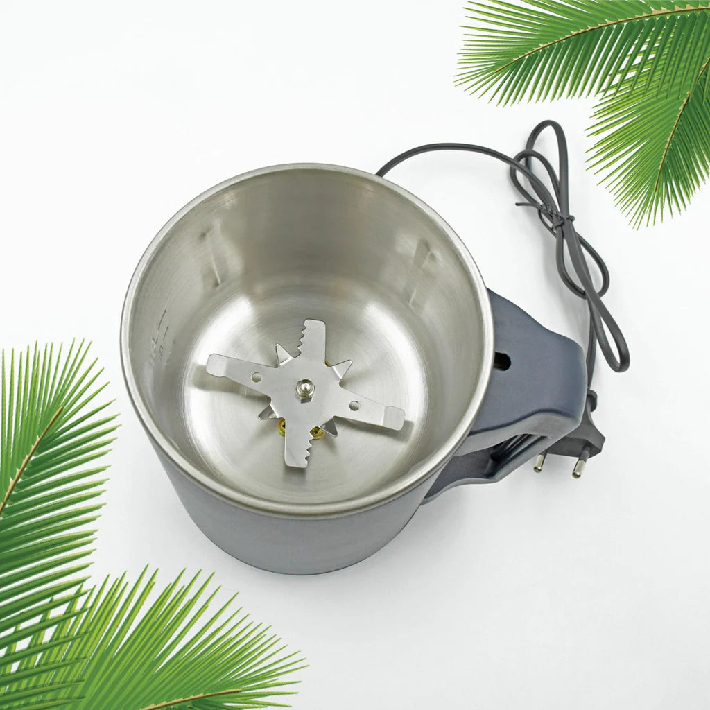 Electric grinder 8 blades 500 ml stainless steel spice herbs coffee dry and wet dual use nut spice grinder new 2025 hot selling