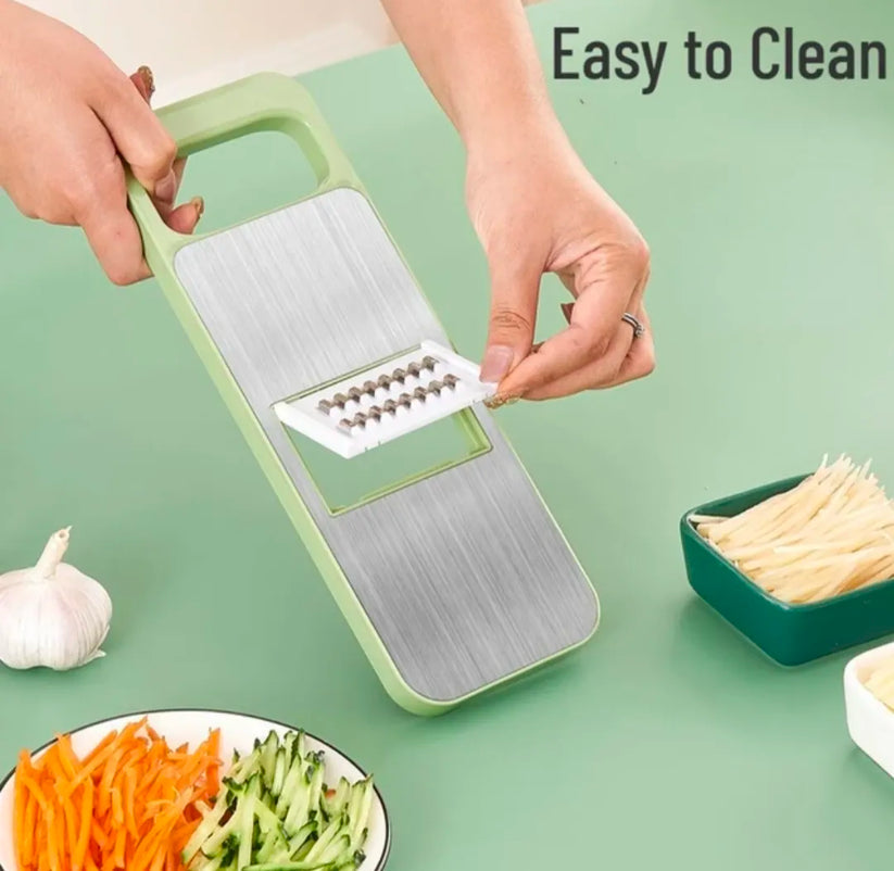 Stainless Steel 5 in 1 Multifunctional Vegetable Cutter