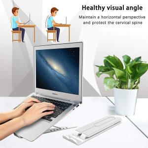 Laptop Foldable Adjustable Plastic Stand