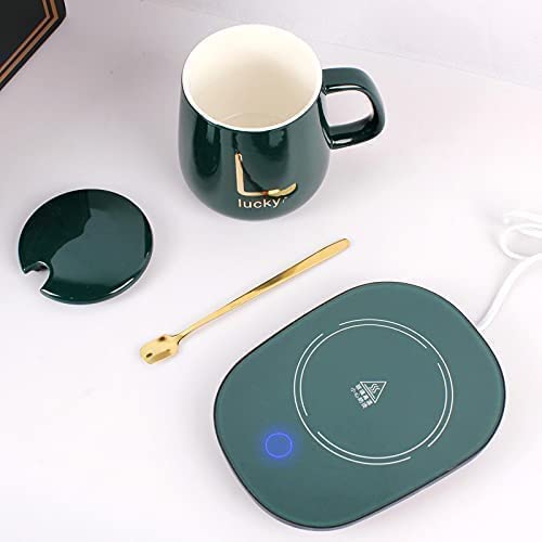 Shrux Coffee Heater Electric Mug Warmer with USB Plug Charger