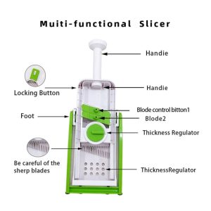 Multifunctional Vegetable Cutter & Slicer