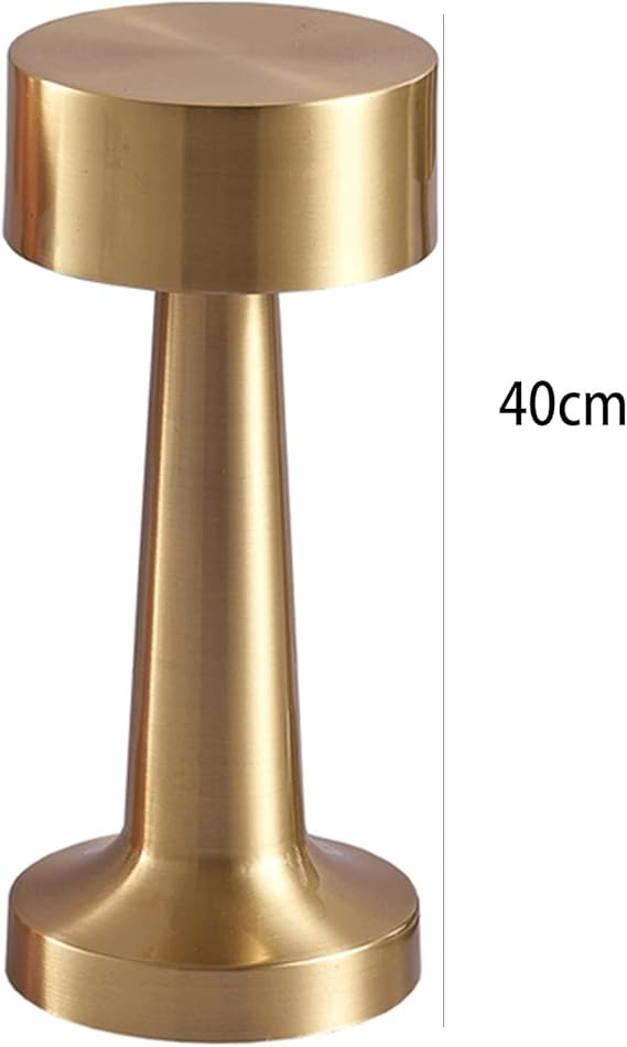 Golden led desk lamp with touch sensor 3 light mode