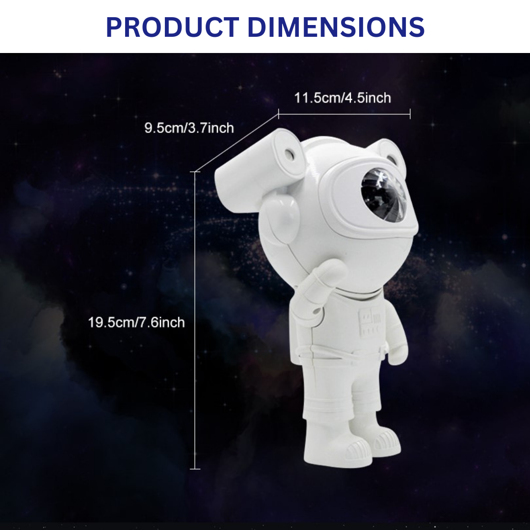 Astronaut Galaxy Projector Lamp Starry Star Bluetooth Music Night