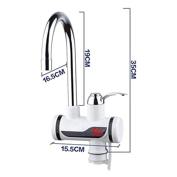 Instant Electric Water Heater Tap 3-5 Seconds Fast Heating