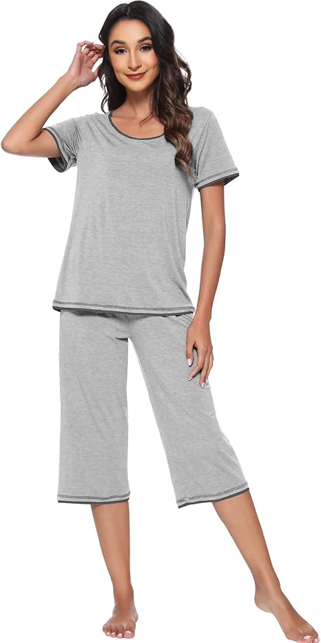 Bamboo Pajamas Set for Women Soft Sleepwear