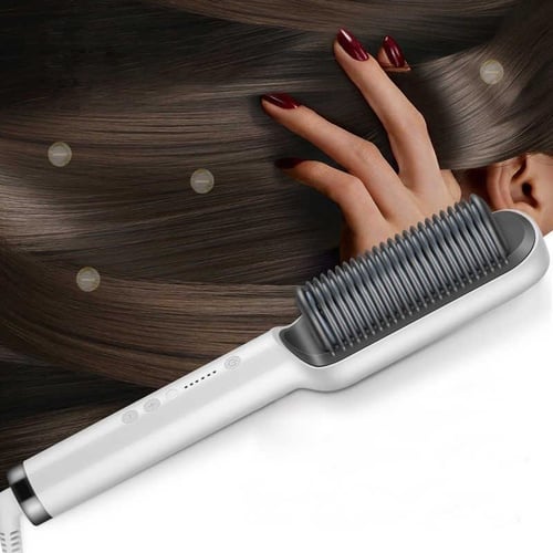 Professional 909b Electric Hair Straightener Brush