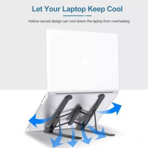Laptop Foldable Adjustable Plastic Stand
