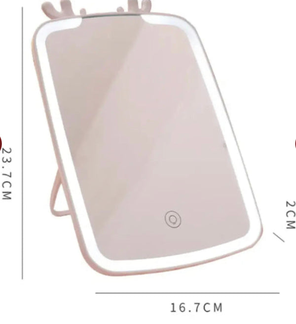 MAKEUP MIRROR WITH LED LIGHT