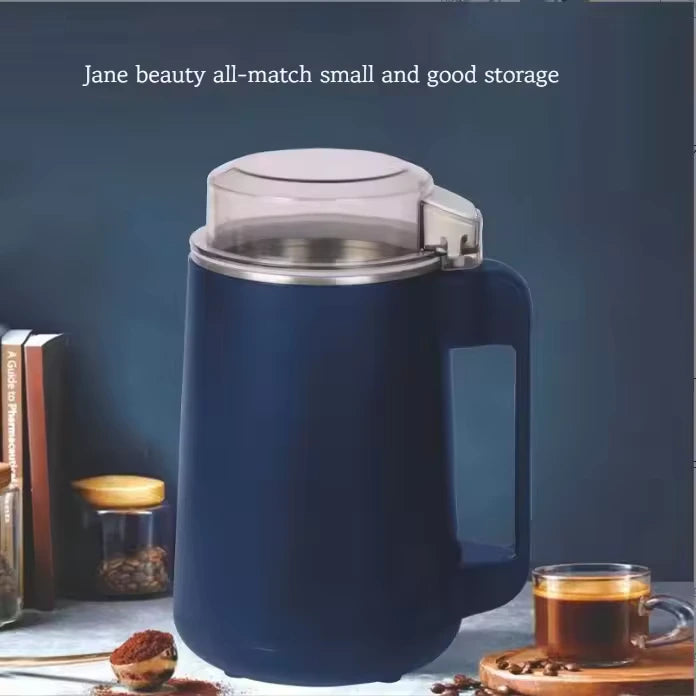 Electric grinder 8 blades 500 ml stainless steel spice herbs coffee dry and wet dual use nut spice grinder new 2025 hot selling