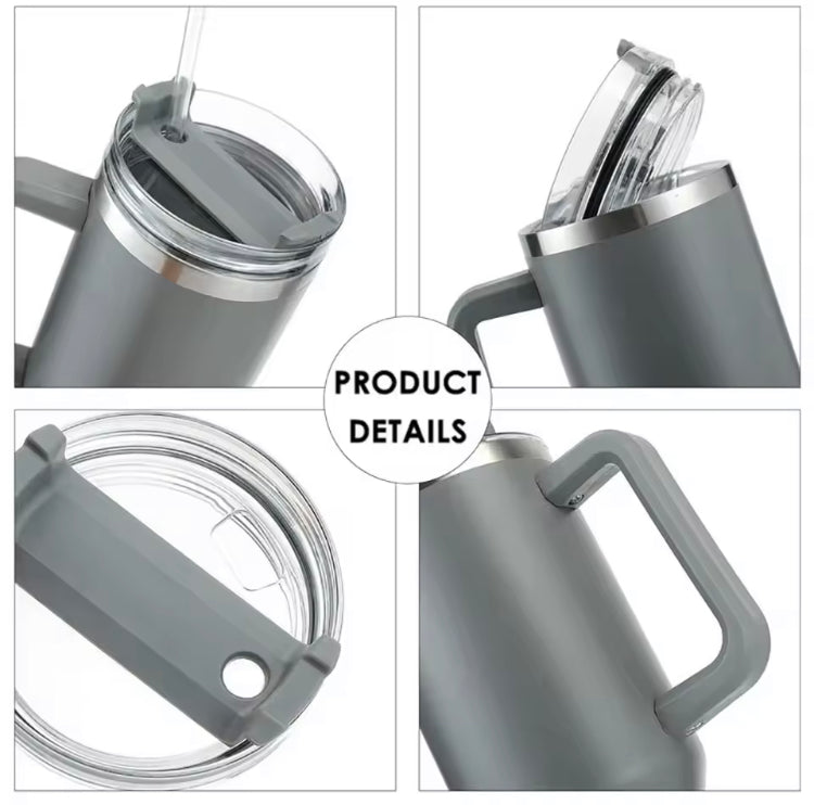 Stainless Steel Tumbler with Straw 1200 ml Different Colors - Hot Selling 2025
