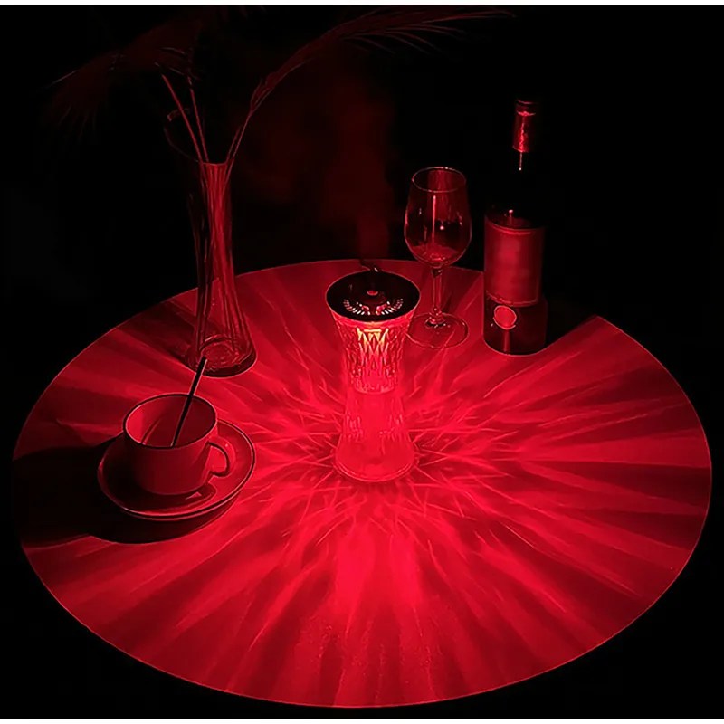 Humidifier Crystal Lamp 7 Colors USB atmosphere Light