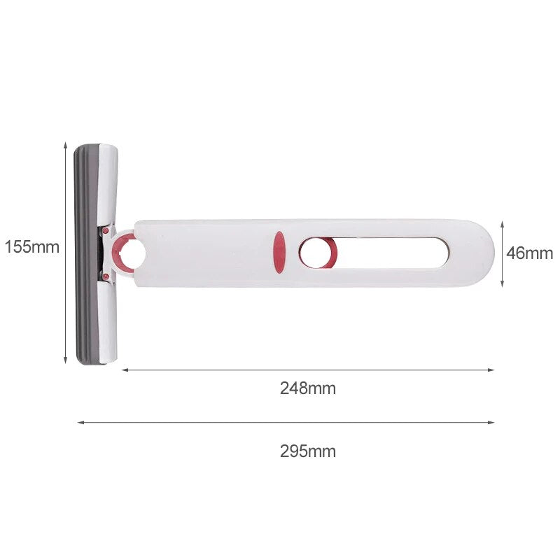 Mini Portable Mop, Glass Kitchen Car Cleaning Tool