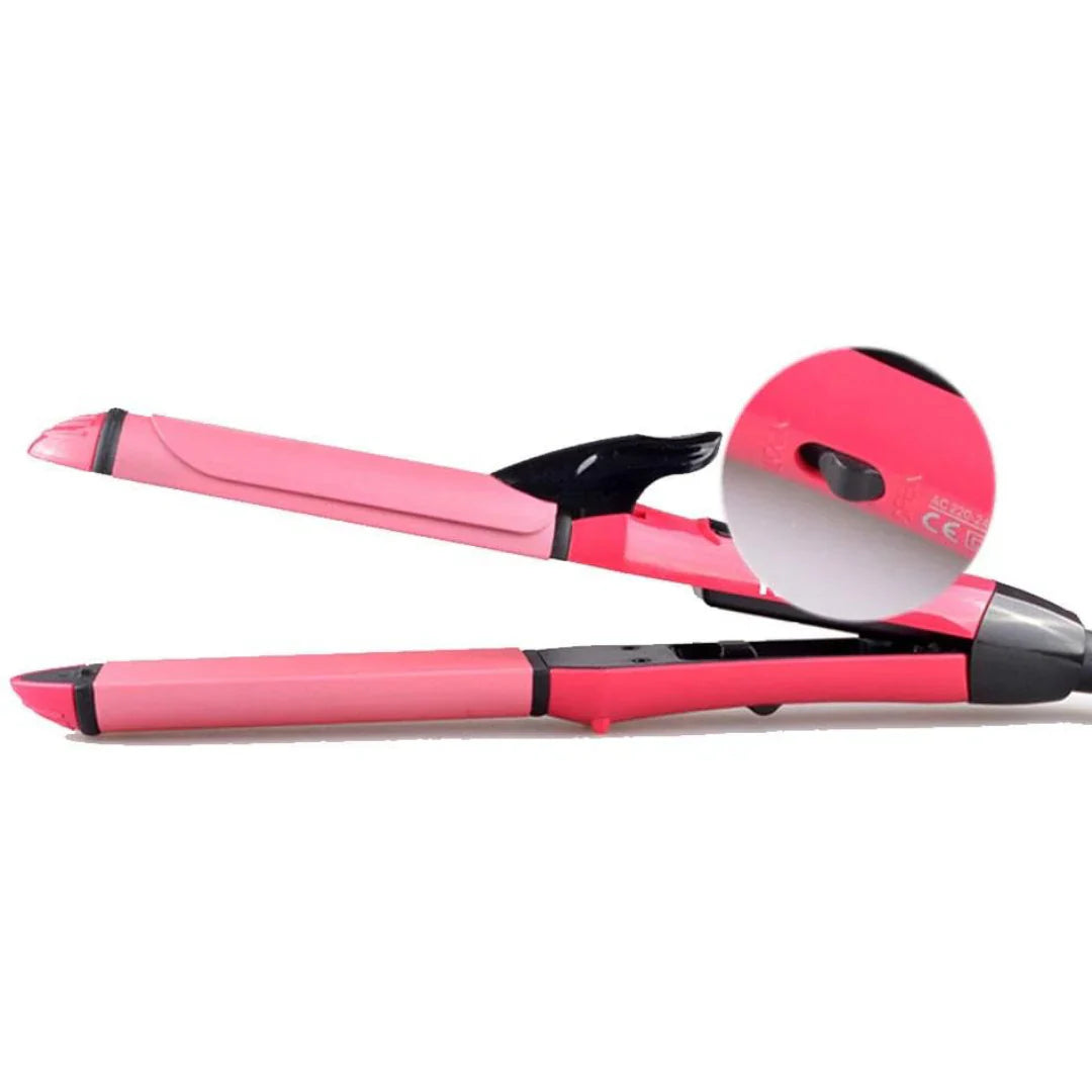 Nova 2 in 1 Straightner & Curler