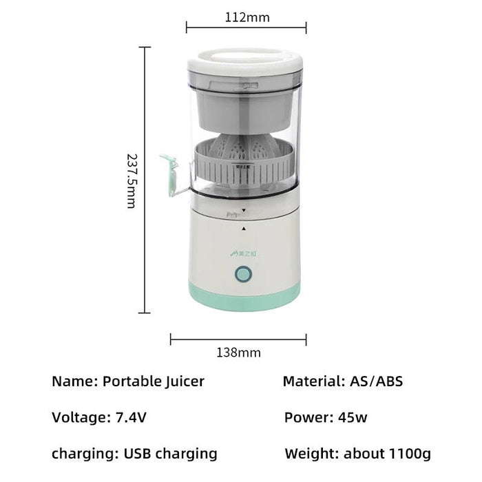 Portable Electric Citrus Juicer