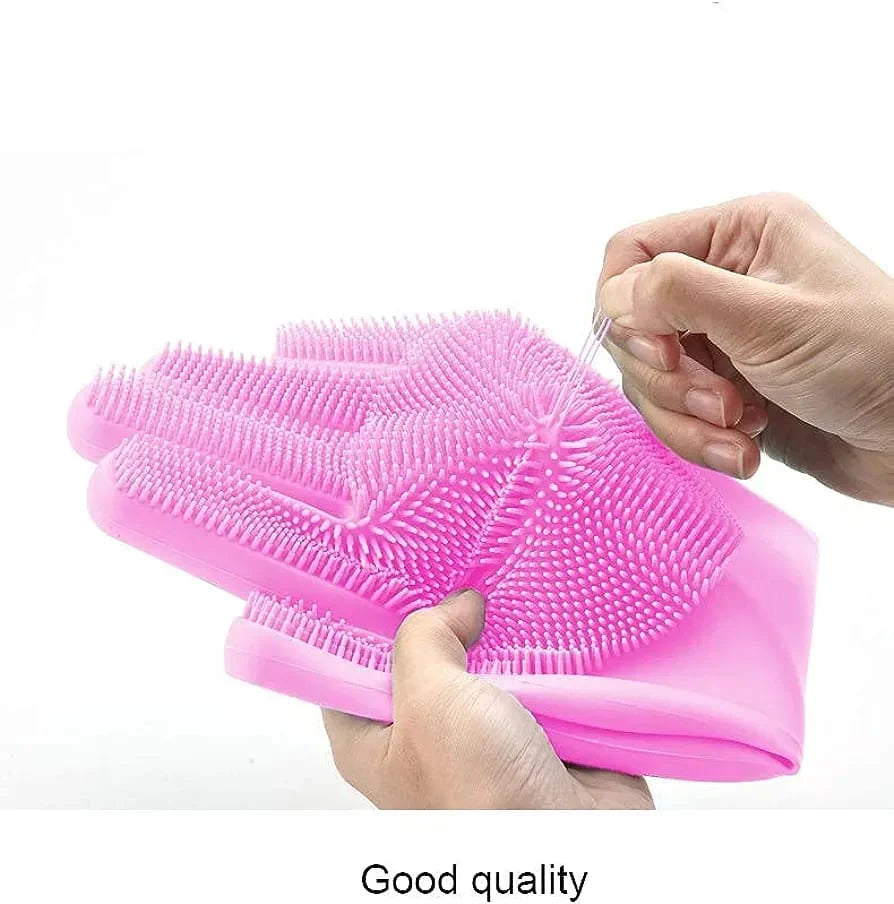 Silicone Multi-purpose Scrubbing Gloves