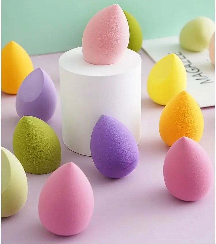 Makeup Beauty Blender, Foundation Powder Puff, Wet and Dry Powder Puff, Smooth, Seamless Coverage