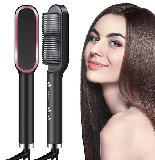 Professional 909b Electric Hair Straightener Brush