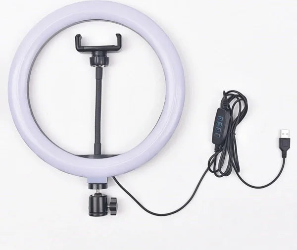 Led Ring Light/ Vlogging Video Lam with Remote Control & Phone Holder for Video Live Photo Studio.Phone Holder –