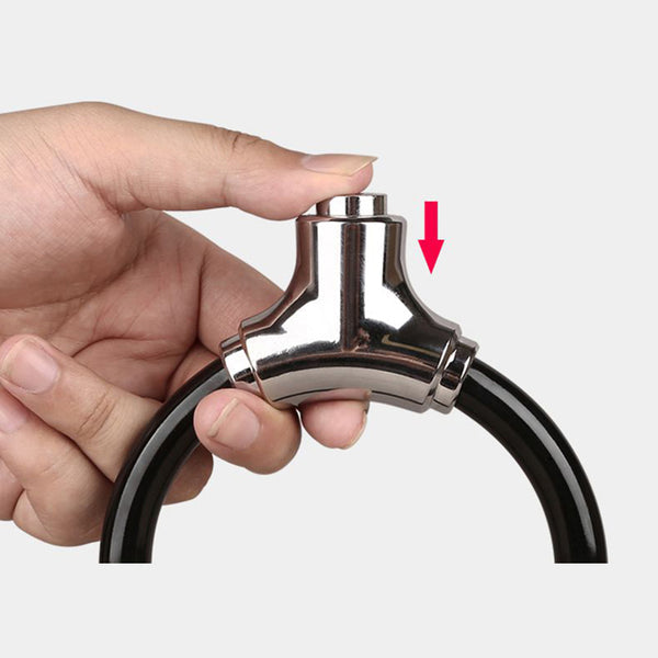 Heavy-Duty Steel Cable Bike Lock with Key – Anti-Theft Bicycle Security