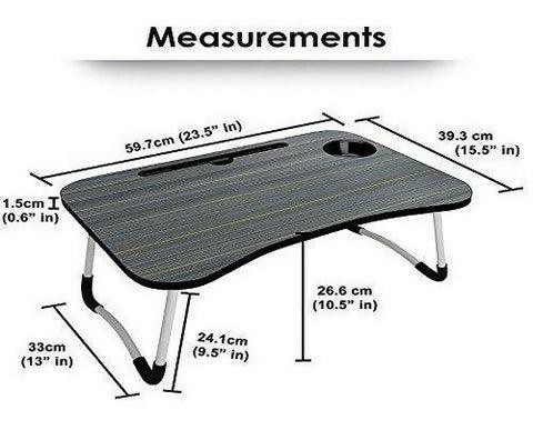 Portable Foldable Wood Laptop Table