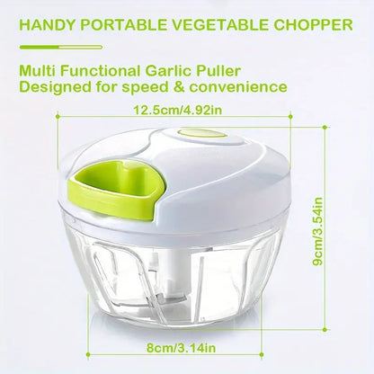 Speedy Chopper 3 Blades-Manual Hand Pull