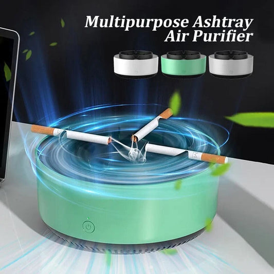 Self Extinguishing Ashtray Smokeless Ashtray With Air Purifier