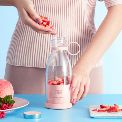 Portable Fresh Juicer Blender with USB Rechargeable