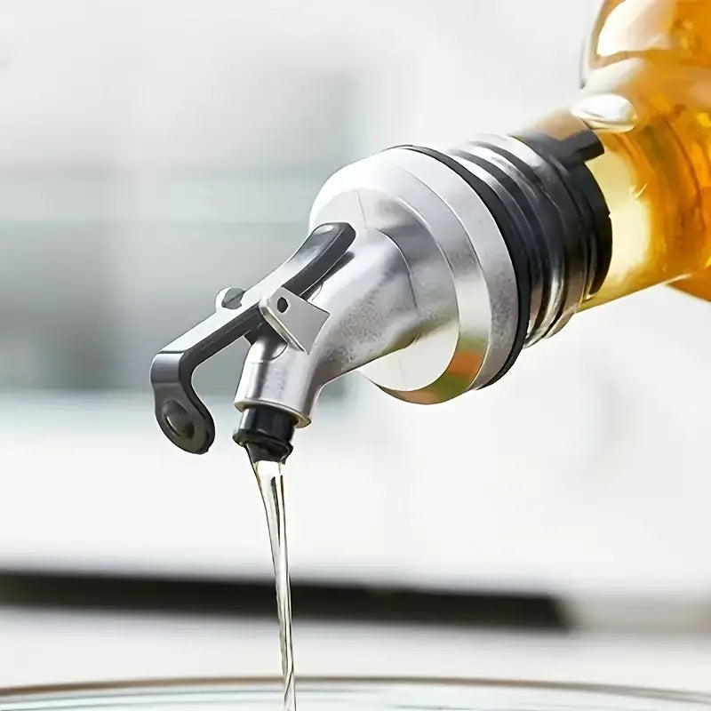 Oil Dispenser Glass Bottle 2 PCS - 500 ML