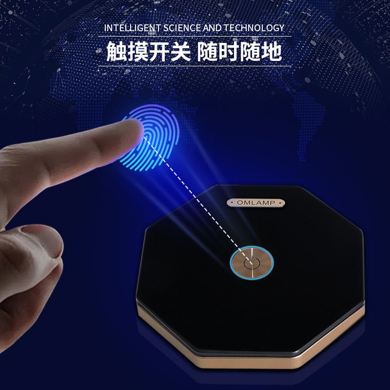 Portable Rechargeable LED Foldable Night Light LED Touch Lamp New Creative 2024