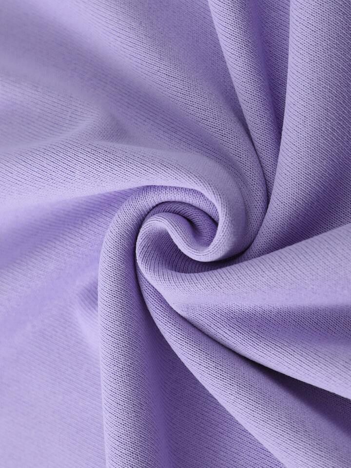 Relaxed Trendy Fit - Soft Lilac Oversize Tee