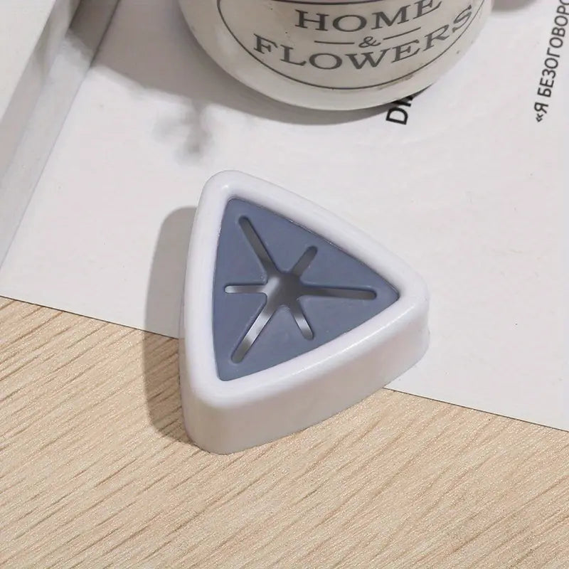 Wall mounted hook triangle shaped