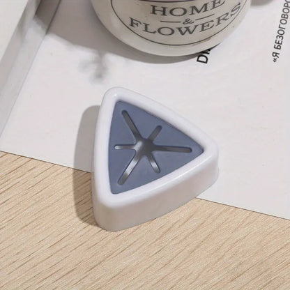 Wall mounted hook triangle shaped