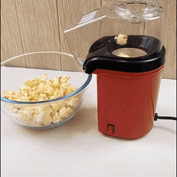 Portable Hot Popcorn Machine - Automatic Popcorn Maker