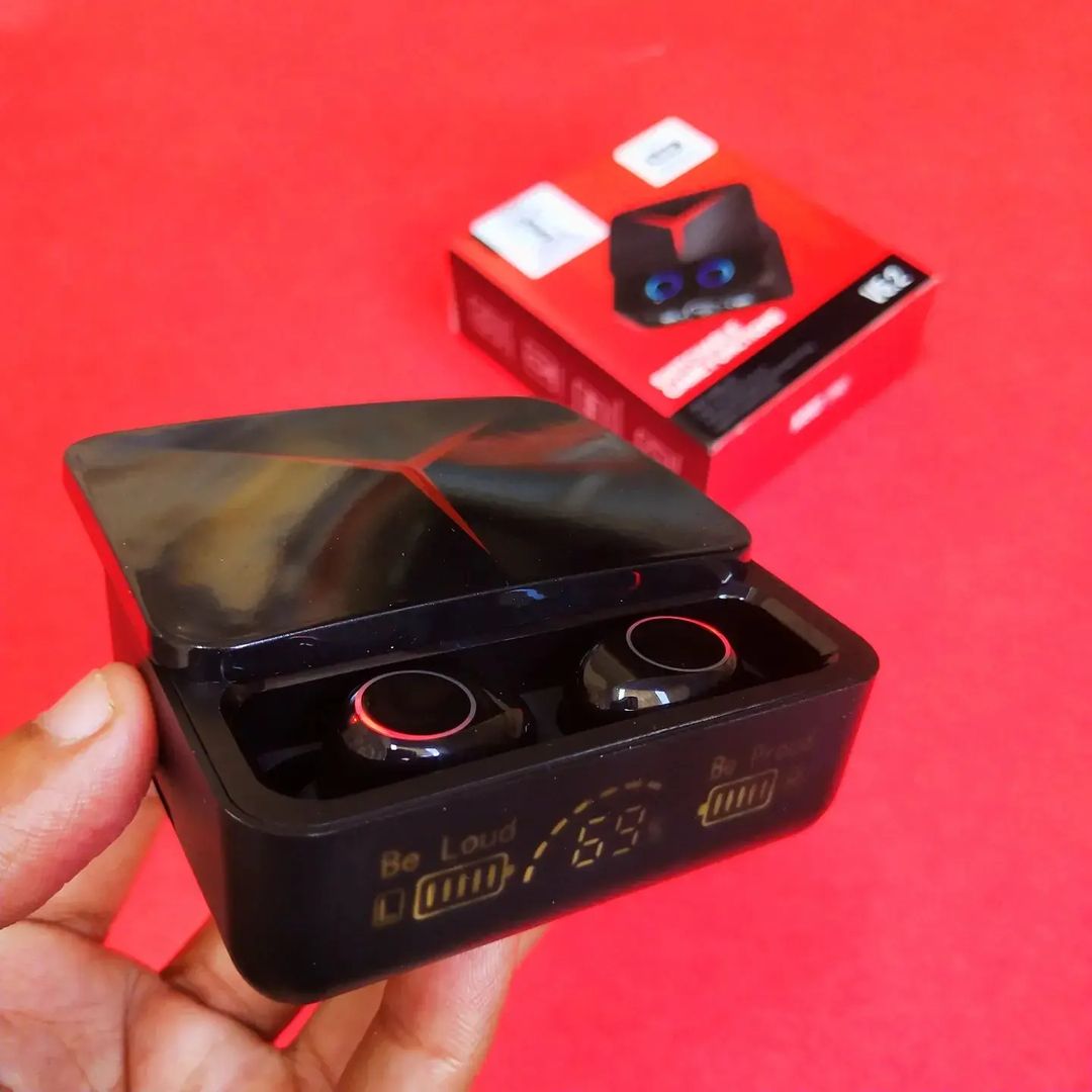 M90 PRO Earbuds TWS Bluetooth 5.3 ENC & Power Bank 1200 mAh Sports Waterproof Headsets