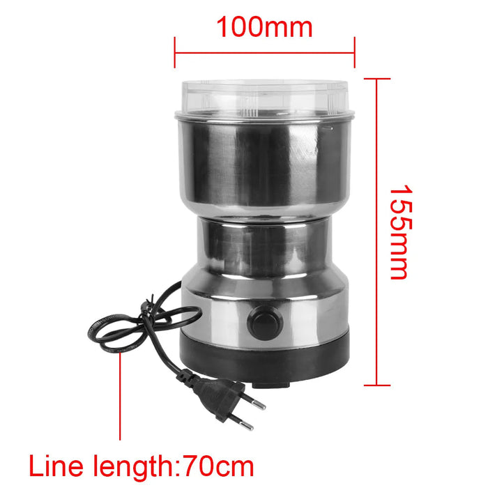 RAF Electric Grinder 300 Watt Stainless Steel 4 Blades & 2 Sizes