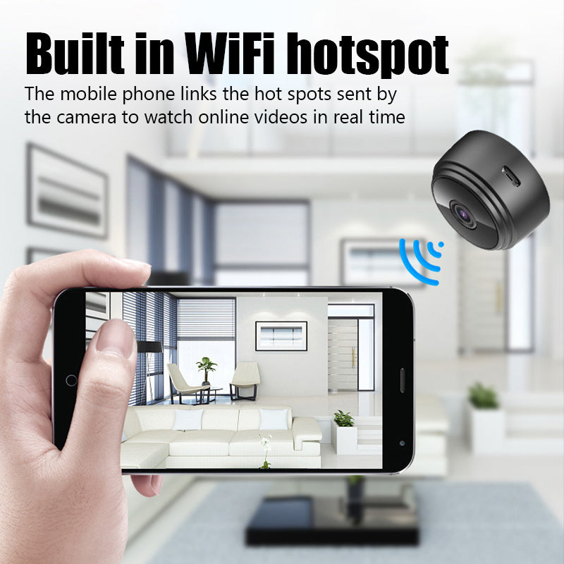 Mini Portable Wireless A9 Security Camera 1080P HD