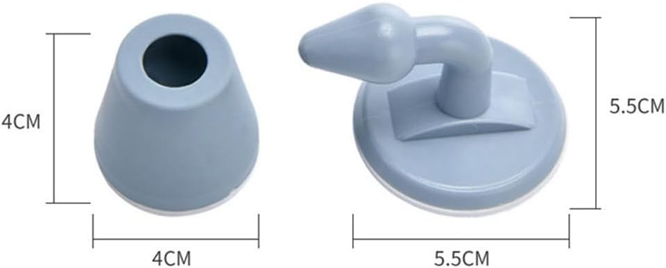 Door Stops Self Adhesive Door Stopper Pack of 2