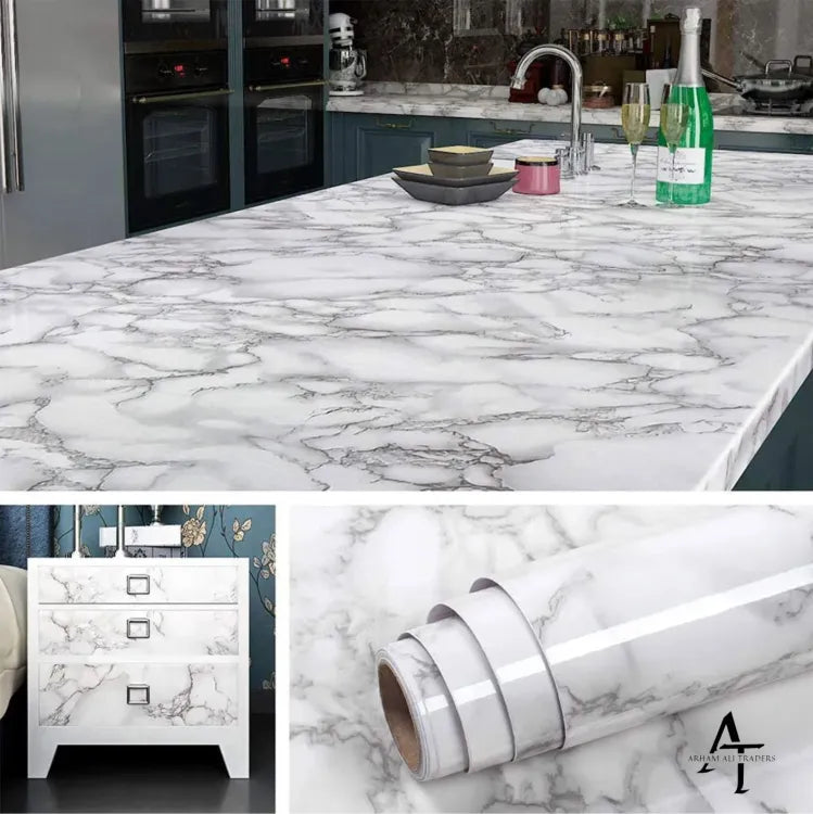 Marble Sheet Sticker Self Adhesive - Premium Quality