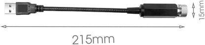 LATTCURE LED Light, Car USB Plug-and-Play
