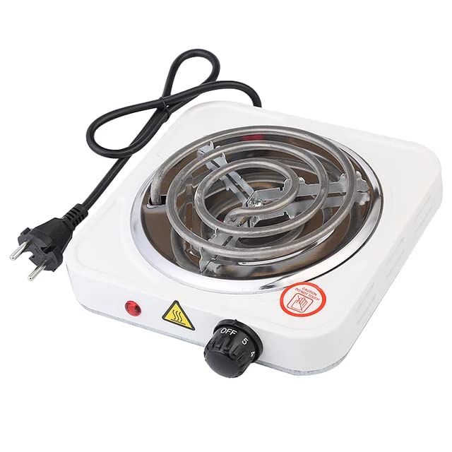 Electric Stove Hot Plate Heat Up In Just 2 Mins 1000W Charcoal Burner