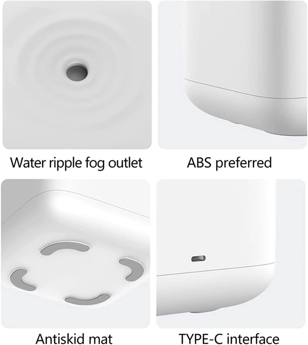 Anti-Gravity Humidifier With Clock