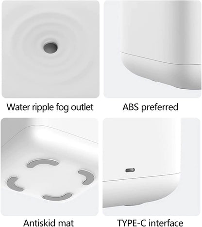 Anti-Gravity Humidifier With Clock
