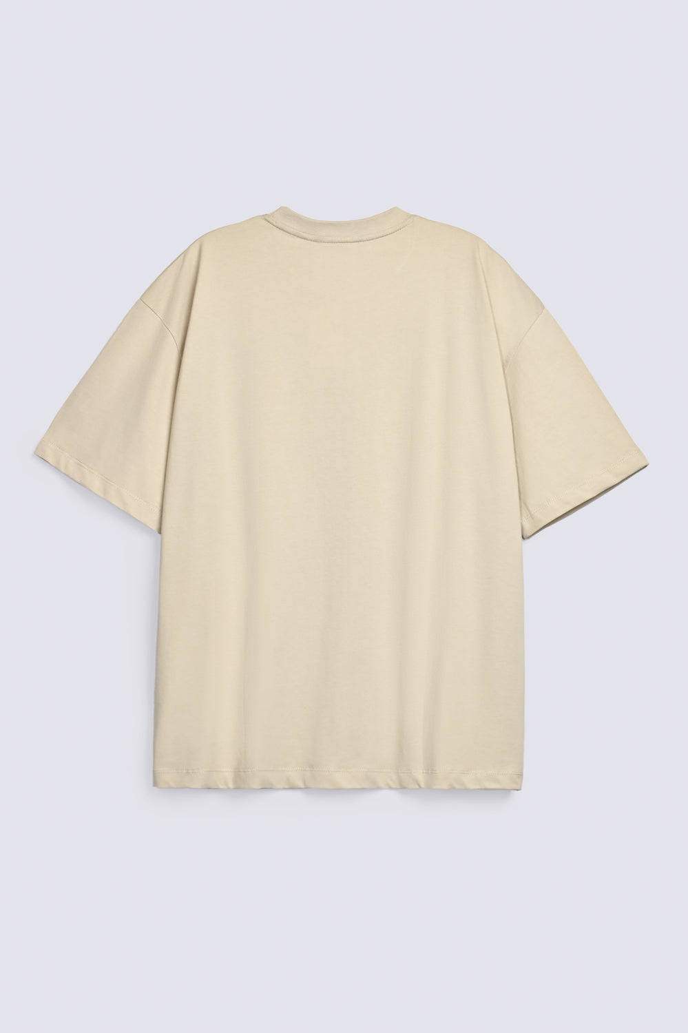 Premium Plain Beige Oversize Tee