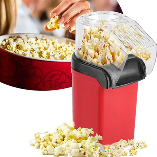 Portable Hot Popcorn Machine - Automatic Popcorn Maker