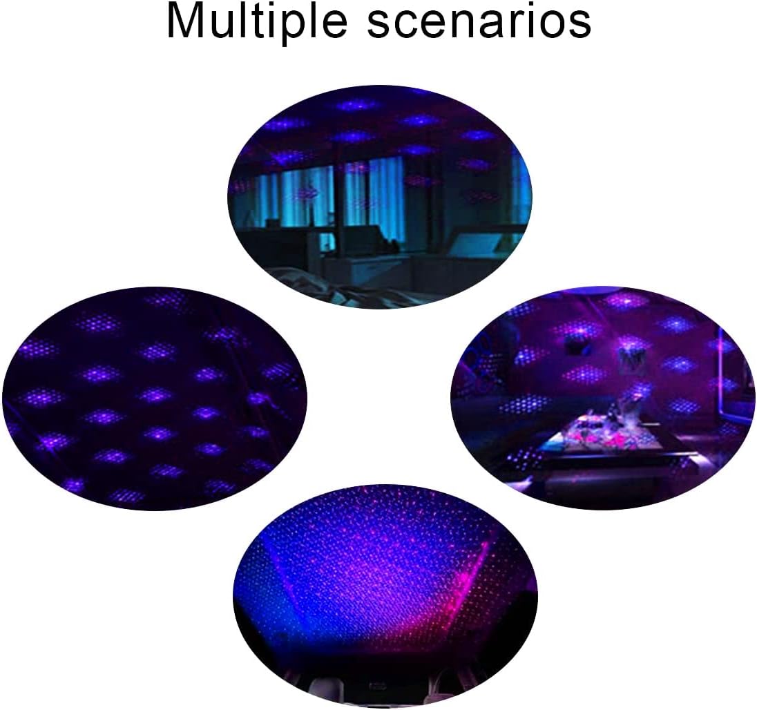 LATTCURE LED Light, Car USB Plug-and-Play