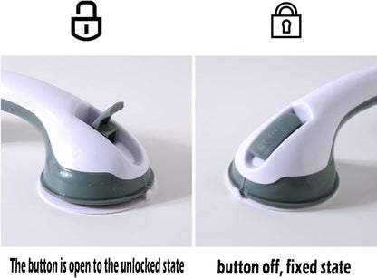 Bathroom Accessories Strong Vacuum Suction Cup Handle Anti Slip Support Helping Grap Bar For Elderly