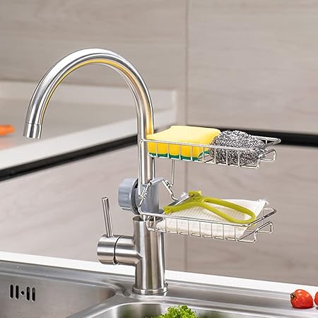 Kitchen Sink Faucet Organizer