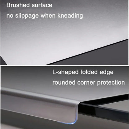 Multi-Purpose Stainless Steel Cutting & Chopping Board – Hygienic, Heavy-Duty Strong, Sleek, Sanitary