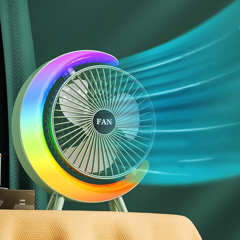 G Shape RGB Light Fan