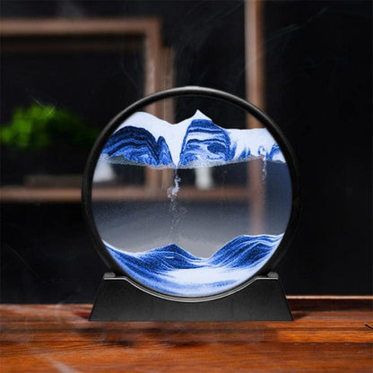 Quicksand Art Painting  Moving Sandscapes Moving Sand Art  3D Natural Landscape Showpiece